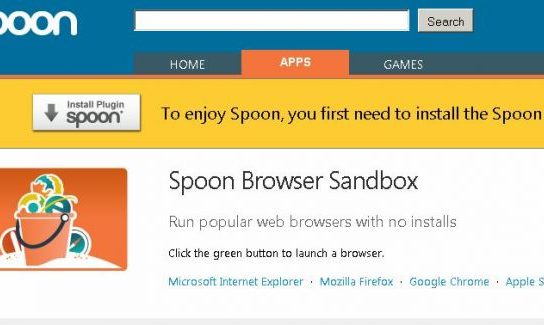 Abrindo qualquer aplicativo em qualquer navegador