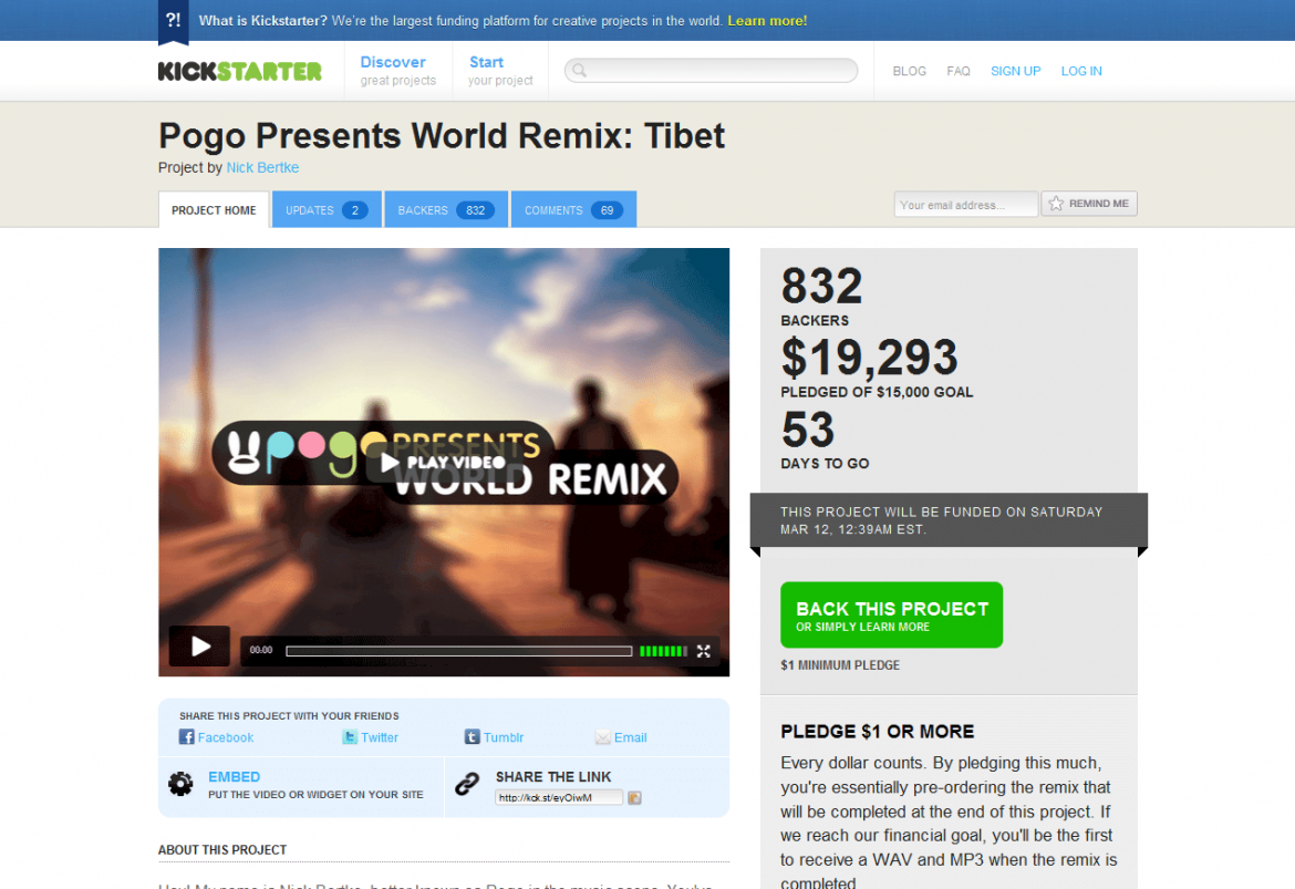 Kickstarter: ajude os mais variados projetos