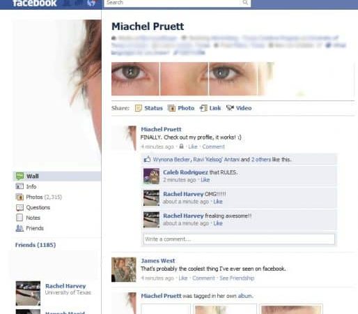 Customize seu perfil do facebook com fotos