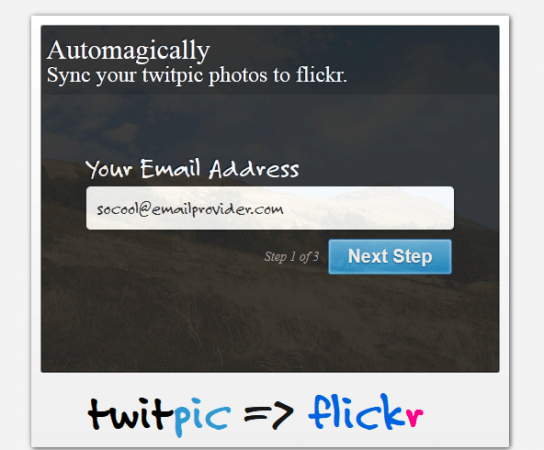 Sincronize as fotos do Twitpic e do Flickr