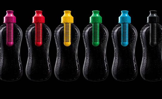 Água filtrada em qualquer lugar com a Bobble