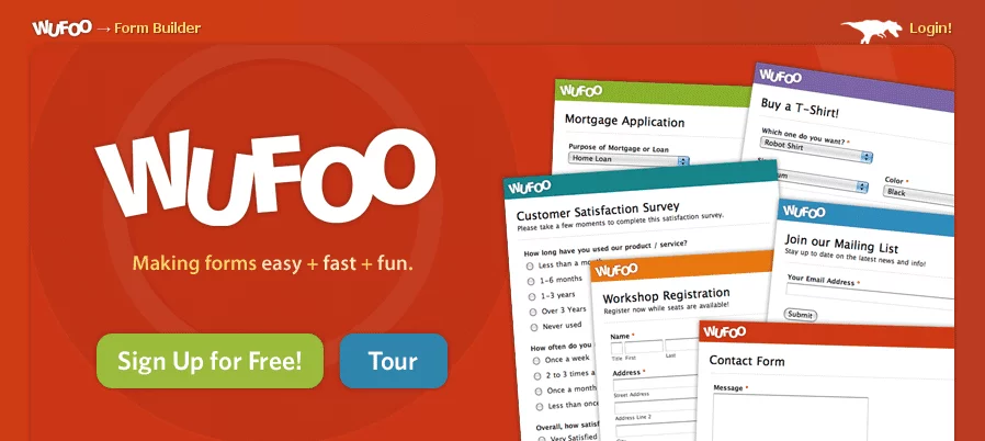 Crie formulários online com o Wufoo 1