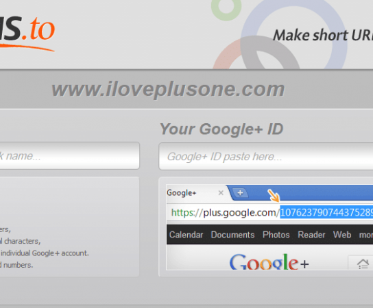GPlus.to – encurtador para perfis do Google Plus