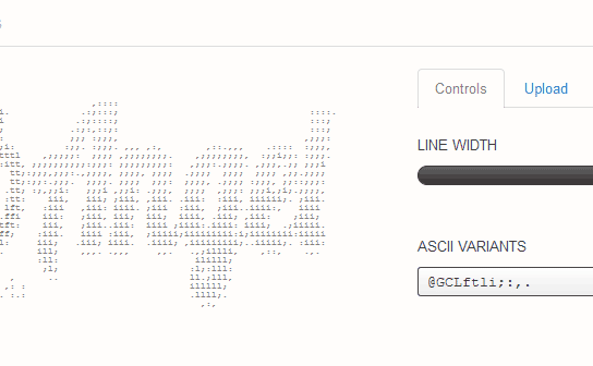 Transforme qualquer imagem em código ASCII