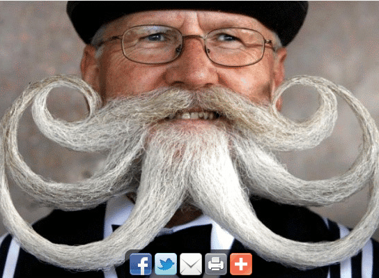 Compartilhe as suas fotos via AddThis