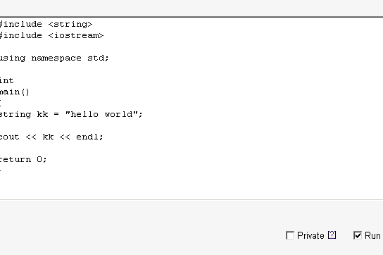 Teste seus códigos online no Codepad