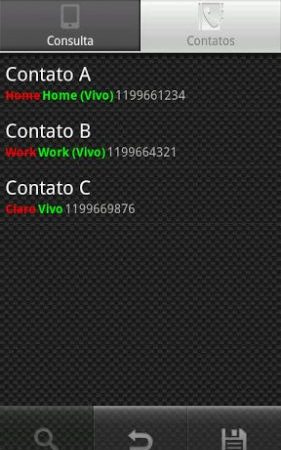 Descubra a operadora de seus contatos de celular