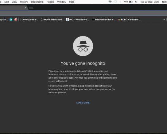 Economize nas passagens aéreas usando o modo de privacidade