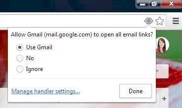 Configurando o Gmail como padrão para links Mailto no Chrome 2